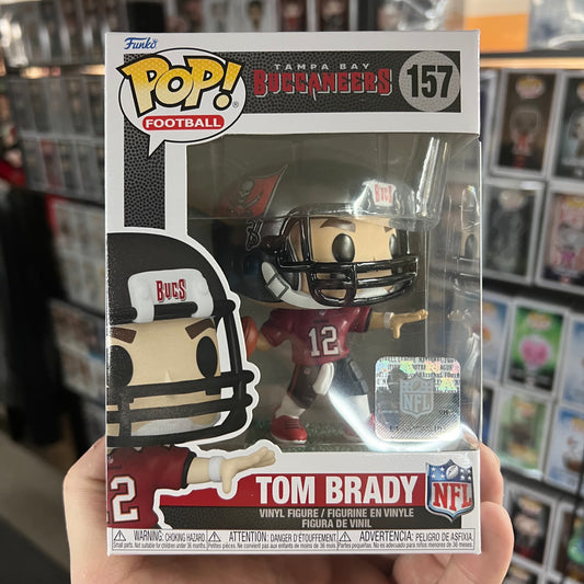 NFL Tampa Bay Buccaneers Tom Brady #157 Funko Pop Sports