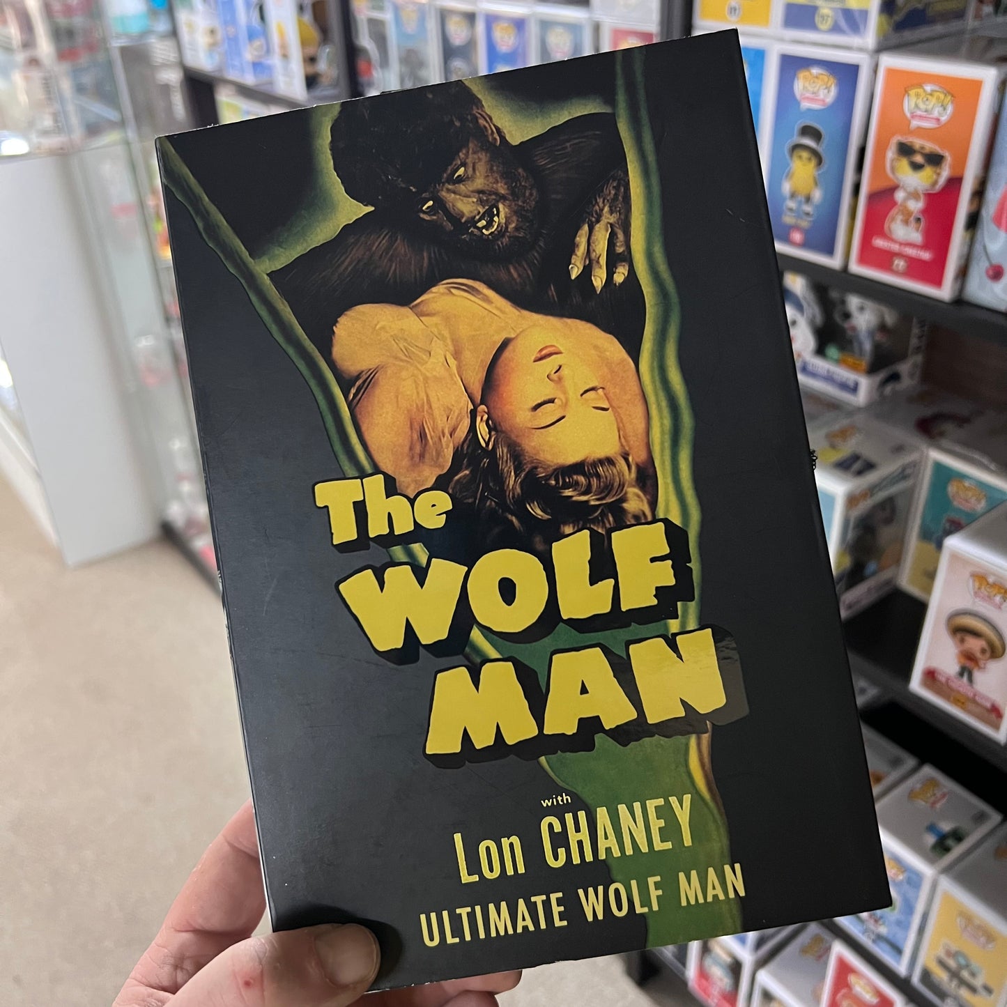 The Wolf Man (Lon Chaney) Ultimate B&W NECA Action Figure