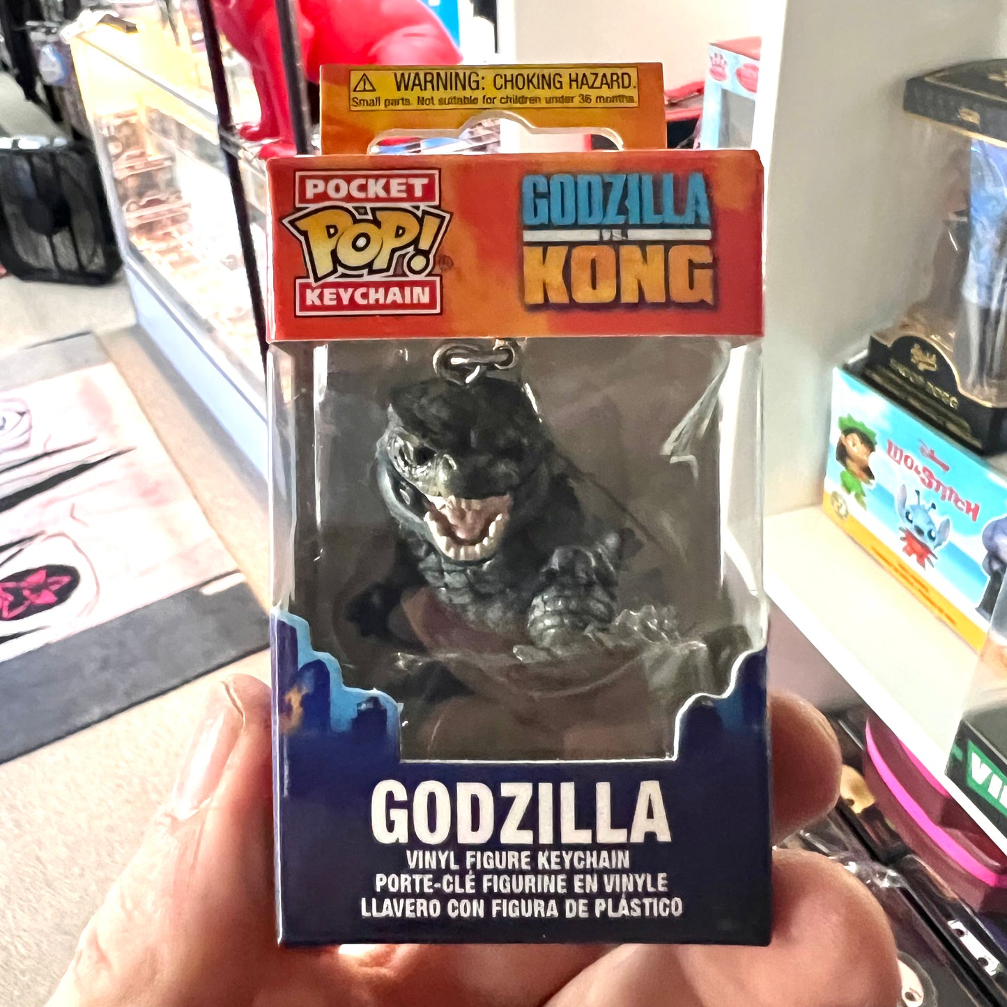 Godzilla Funko Keychain