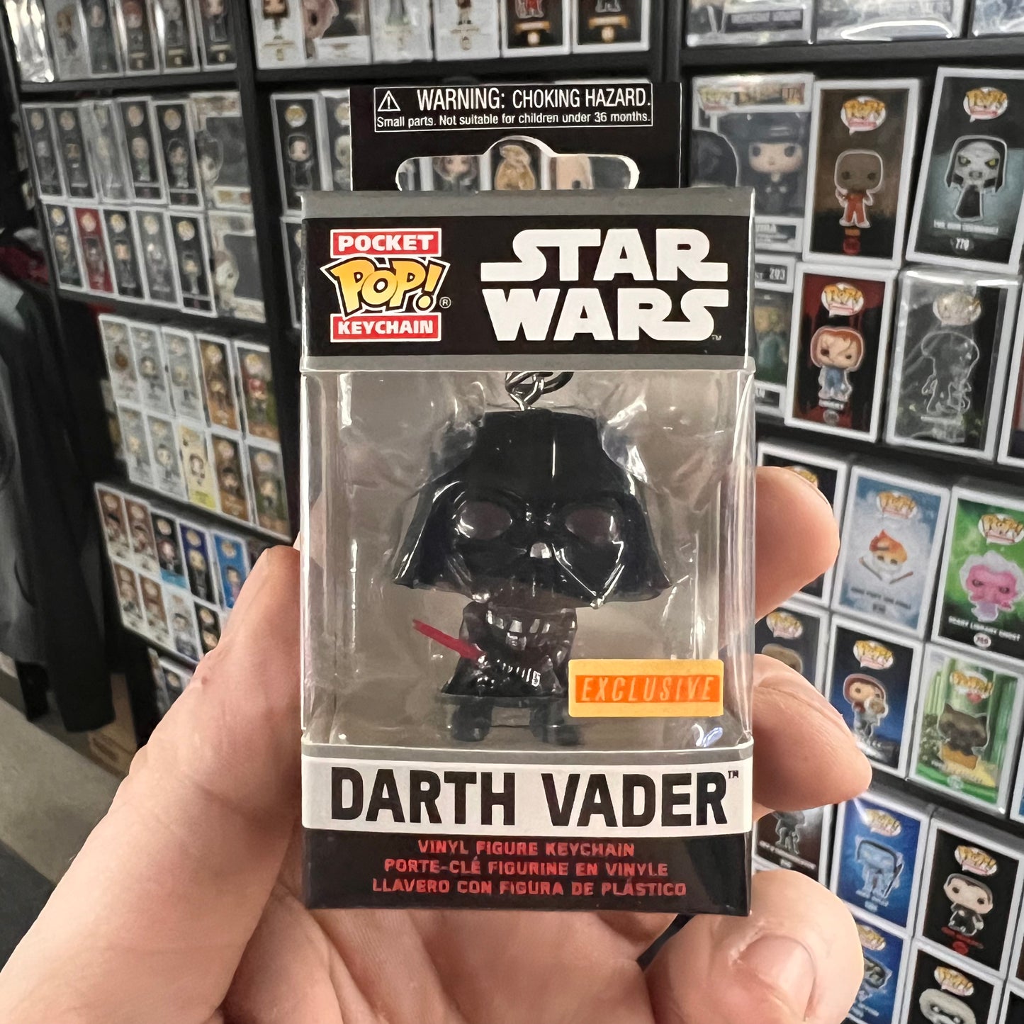 Star Wars Darth Vader Funko Keychain